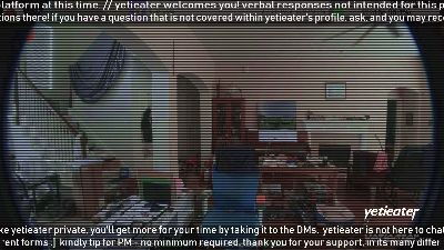 yetieater webcam model stream image