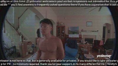 yetieater webcam model stream image