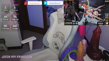 ninapoledance webcam model stream image