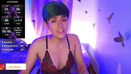 spicyferny webcam model stream image