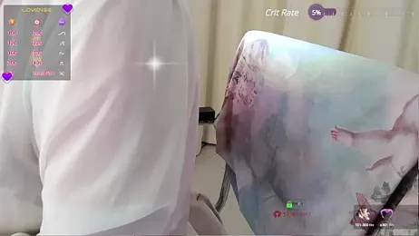 CryKuro_ webcam model stream image