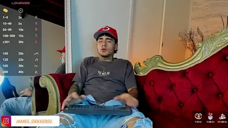 JamesDeker webcam model stream image