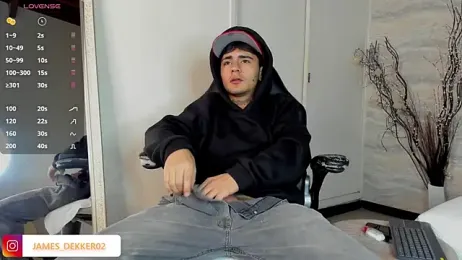 JamesDeker webcam model stream image