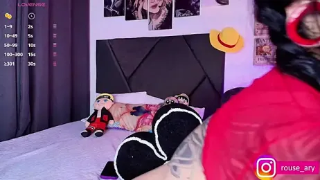Aryrouse webcam model stream image