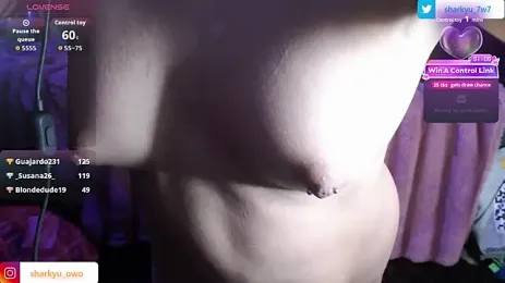 Sharkyu1 webcam stripchat model stream image