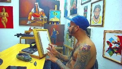 color_beat webcam model stream image