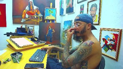 color_beat webcam model stream image