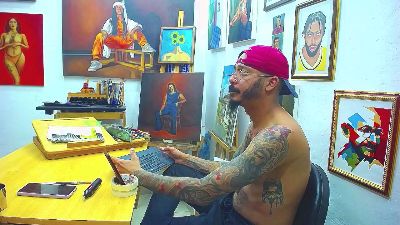 color_beat webcam model stream image