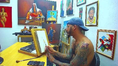 color_beat webcam model stream image