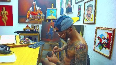 color_beat webcam model stream image