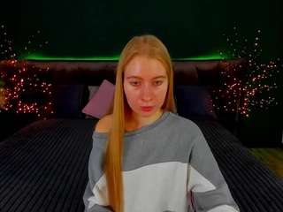 alinablond webcam model stream image