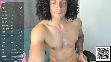 curly_muscle webcam model stream image