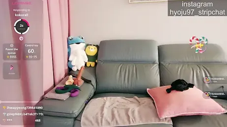 hyoju97 webcam model stream image