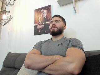 Sebastiann Villa webcam flirt4free model stream image