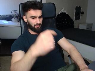 Jeff Richi webcam flirt4free model stream image