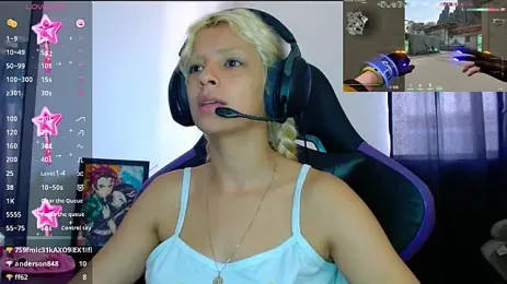 blondegamerr webcam model stream image