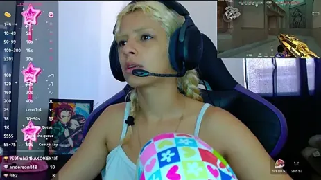 blondegamerr webcam model stream image