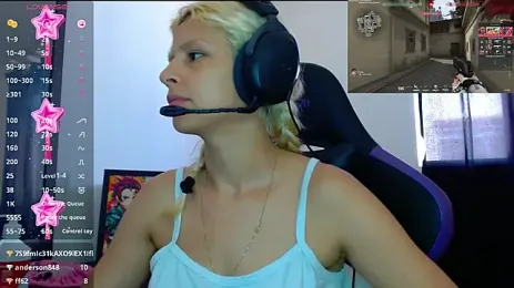 blondegamerr webcam model stream image