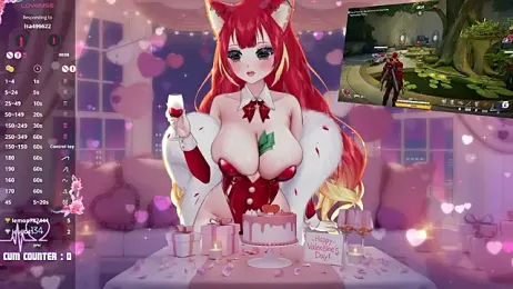 LewdFoxy_VT webcam model stream image