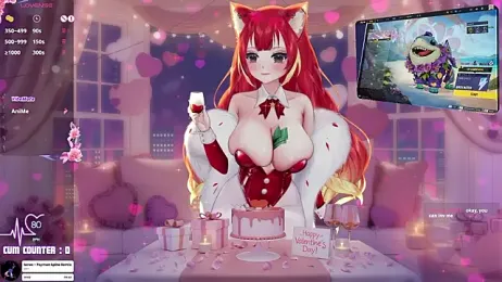 LewdFoxy_VT webcam model stream image