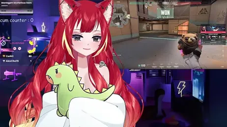 LewdFoxy_VT webcam stripchat model stream image
