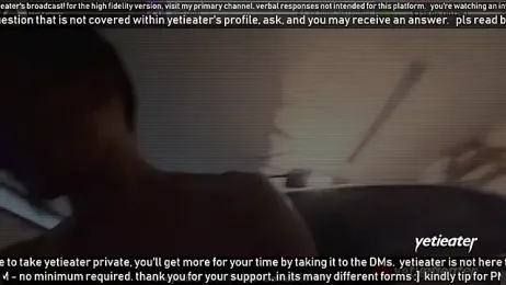yetieater webcam model stream image