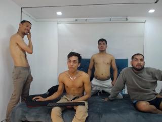 Rodrigo &amp; Esteban &amp; Alberto &amp; Christian webcam model stream image