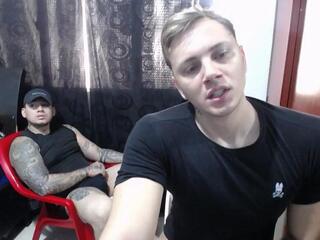 Dorian &amp; Axel webcam flirt4free model stream image