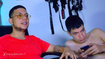 Nymphobuddies webcam model stream image