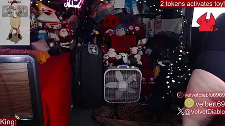 VelvetDiablo webcam model stream image