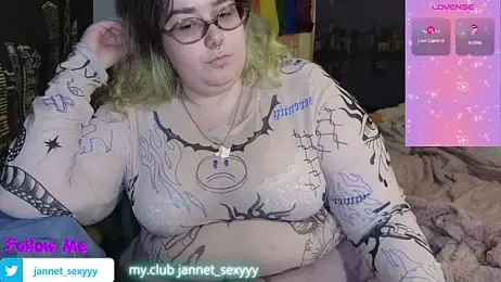 JannetPie webcam model stream image