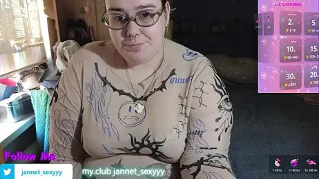 JannetPie webcam model stream image