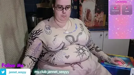 JannetPie webcam model stream image