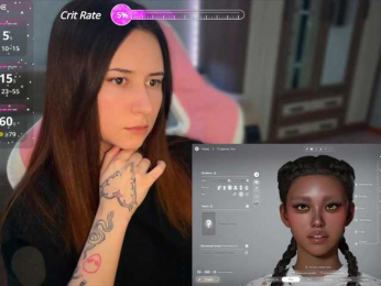Unearthly webcam model stream image