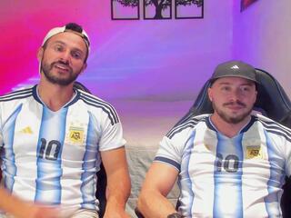 Alexander Jaz & Santi Foster webcam model stream image