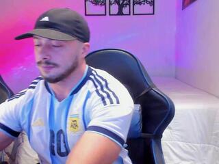 Alexander Jaz & Santi Foster webcam model stream image