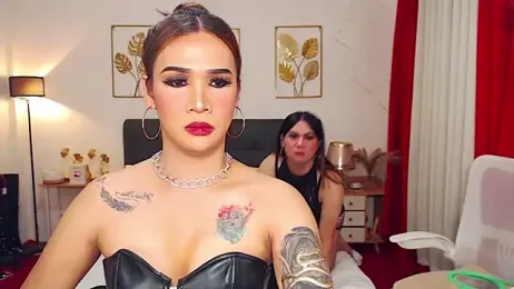 TwoAsianWildTs webcam model stream image