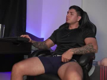 alan_muscle webcam model stream image