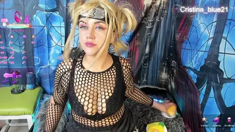 Cristina_blue webcam model stream image