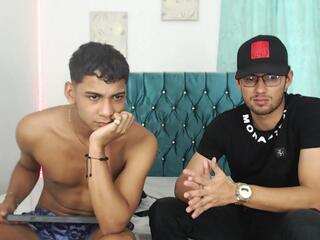 Ansel &amp; Alex webcam flirt4free model stream image