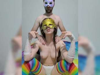 Double-cats webcam model stream image