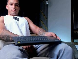 James Whiite webcam model stream image