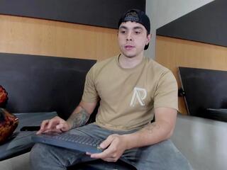 Liam Walker webcam model stream image