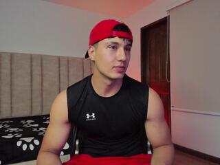 Chris Morgann webcam model stream image