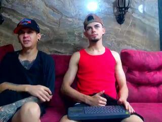 Mikee &amp; Elias webcam flirt4free model stream image