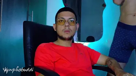 Nymphobuddies webcam model stream image