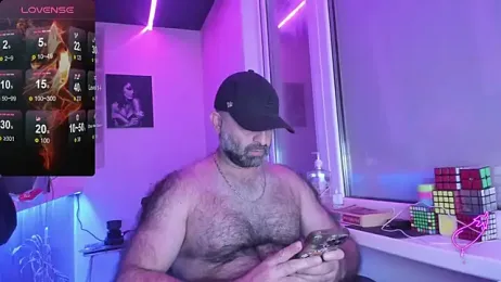 HAIR-MAN webcam model stream image