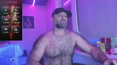 HAIR-MAN webcam model stream image