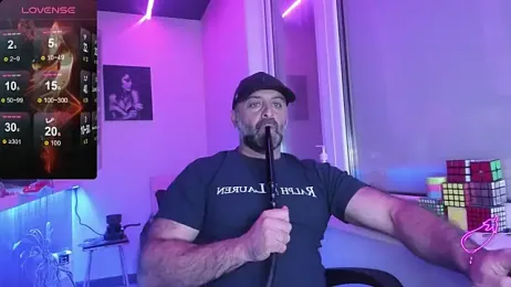 HAIR-MAN webcam model stream image