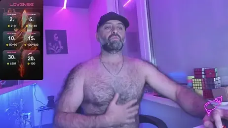 HAIR-MAN webcam model stream image